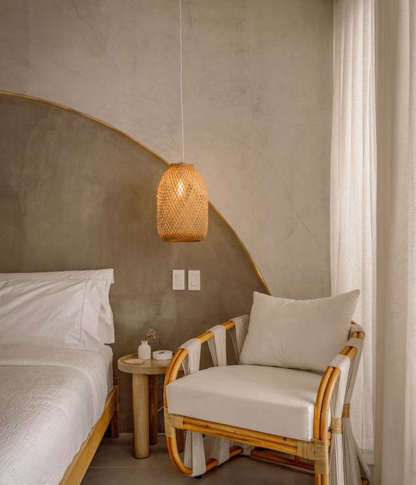 Contemporary minimalist bedroom with Scandinavian design elements