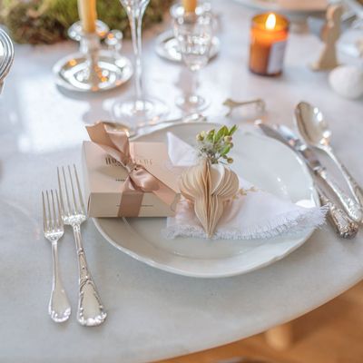 Luxury home fragrances and decorative candles for ambiance